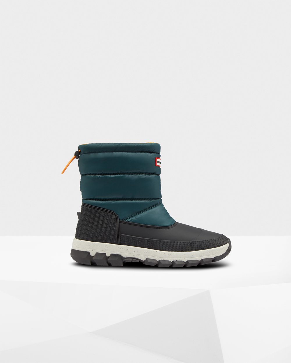 Botas De Neve Hunter Homem Verdes/Cinzentas - Original Insulated Short - 53IEZNKHL